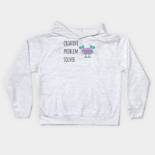 Creative Problem Solver Infj Type Kids Hoodie by Infj Merch